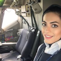 نشاط جهانداری لقب دومین خلبان زن ایرانی را تصاحب کرد +عکس
